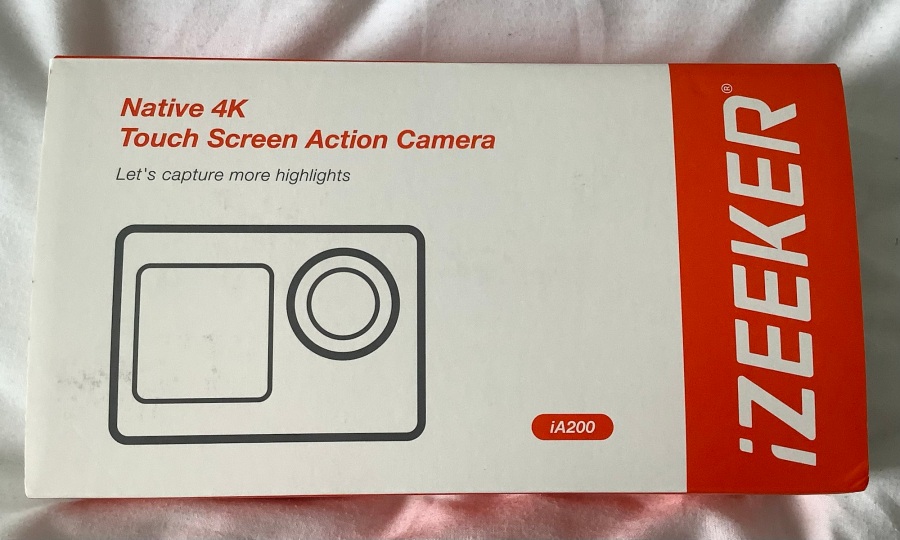iZeeker iA200 Action Cam box